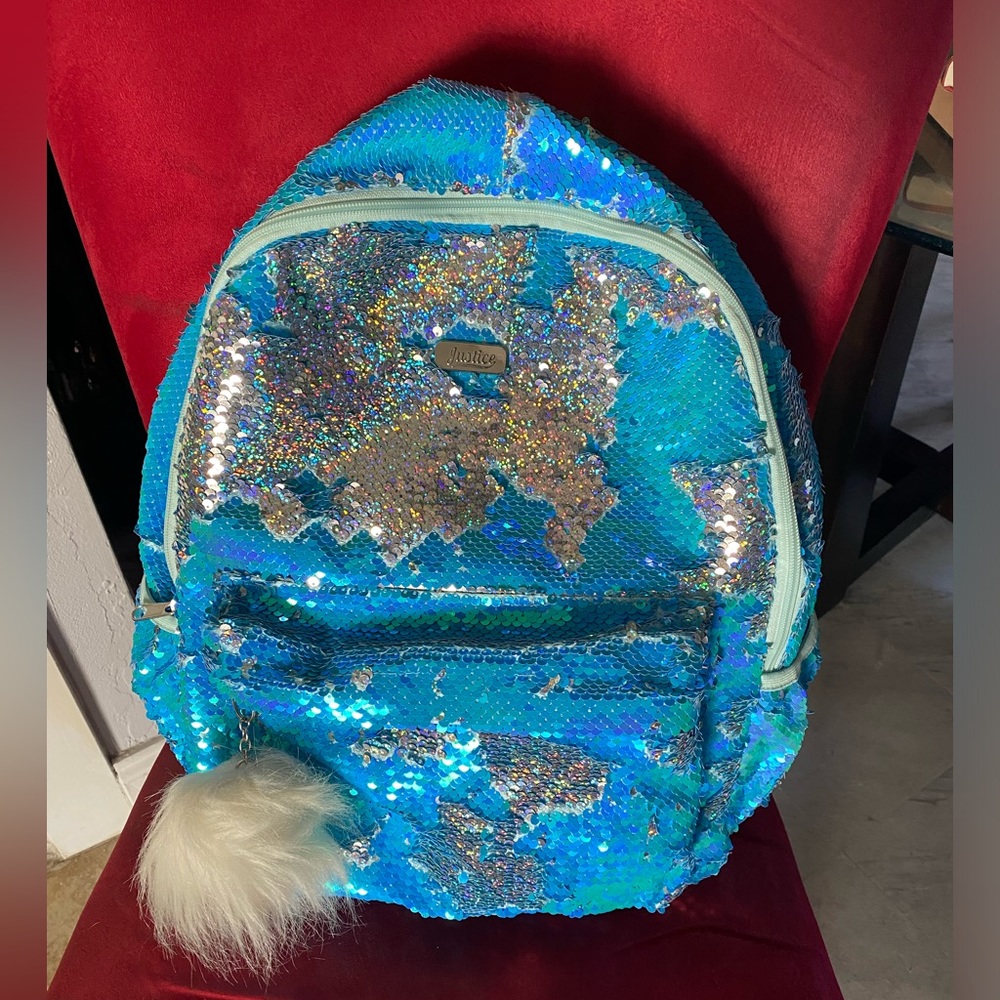 Justice Sequined Backpack